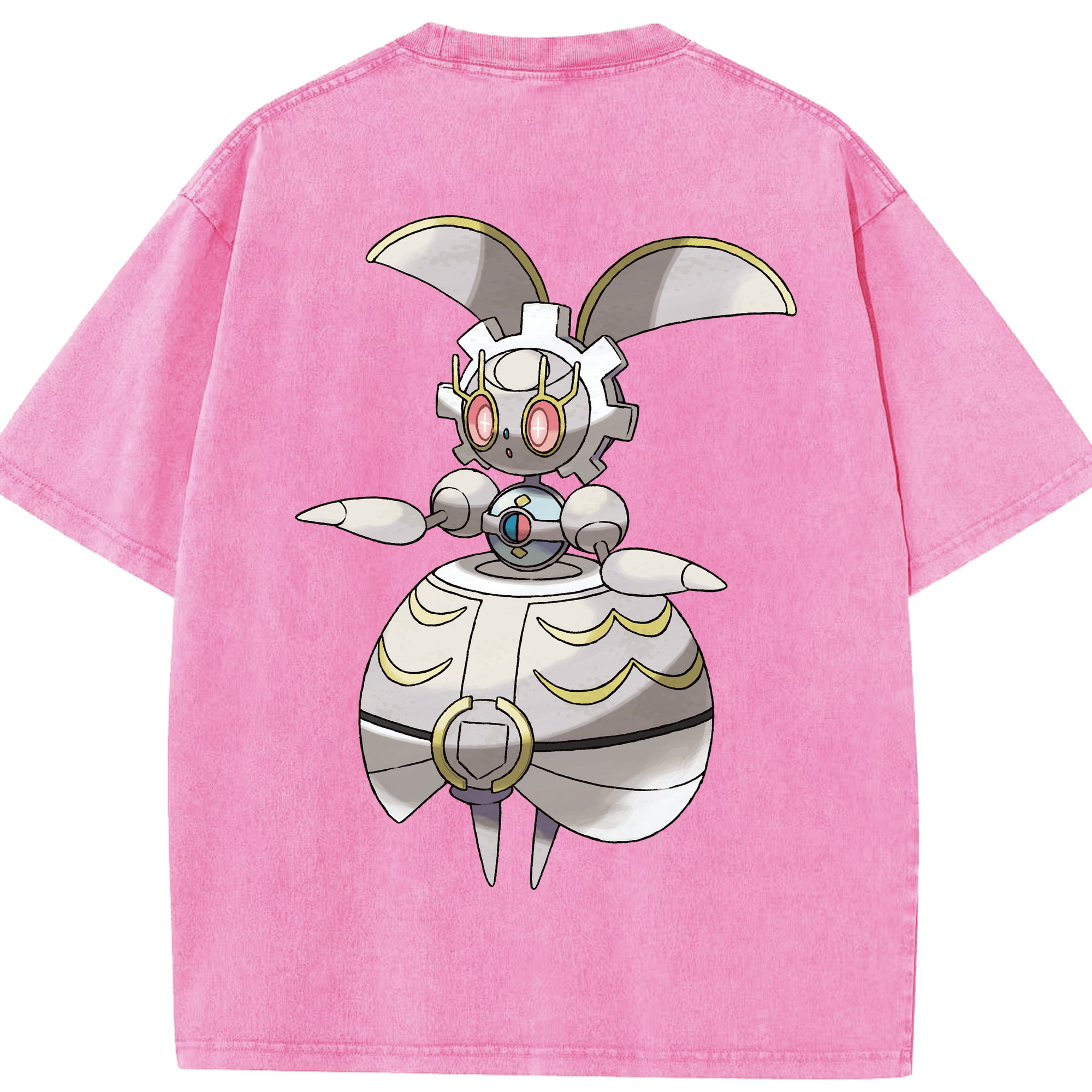 （画像用） ポケットモンスター Pokémon 綿100% ヴィンテージ風 半袖Tシャツ（背面プリント）